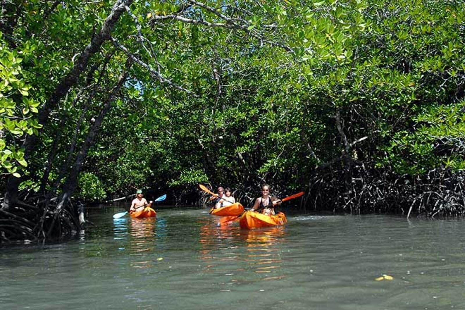 kayaking